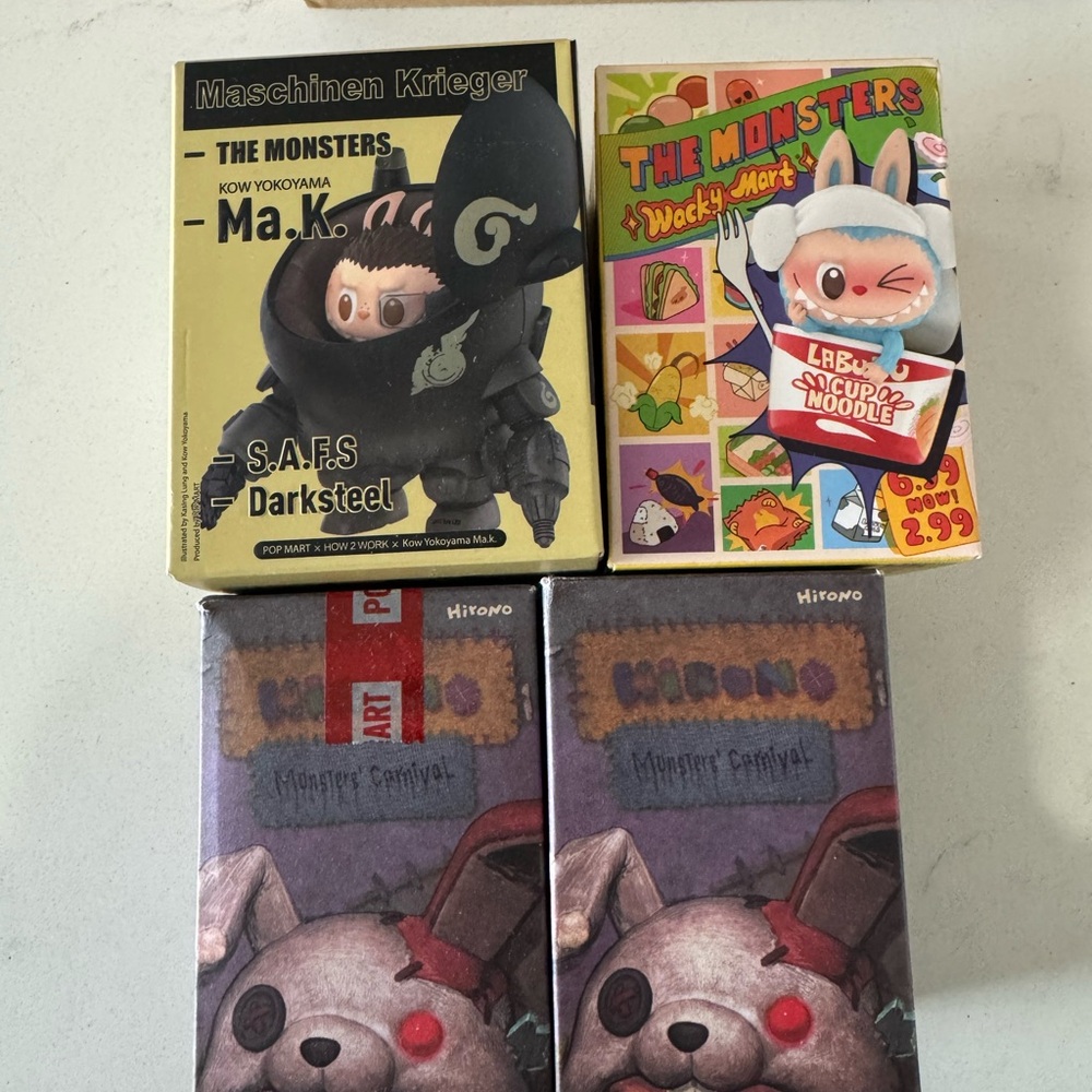 The Monsters Wacky Mart Hirono Carnival Maschinen Krueger Ma. K.